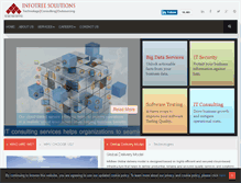 Tablet Screenshot of infotreesolutions.com